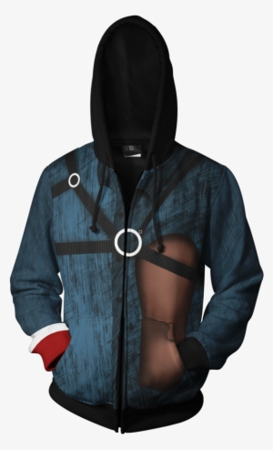 Ash Williams Evil Dead Zip Hoodie - Hot Water Music Hoodie #3319187