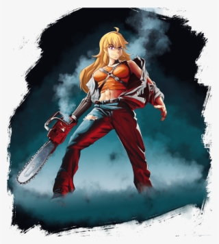 Evil Dead Rwby = Obvious Chainsaw Arm Yang Seriously, - Anime #3319291