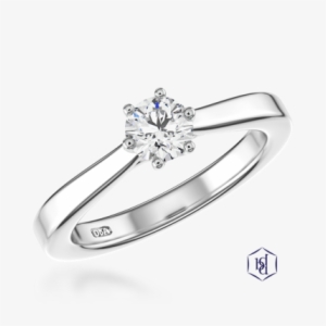 Tulip Engagement Ring, - Ring #3319413