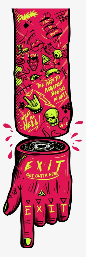 Hot As Hell - Graphic Design #3319436