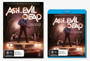 Retail Wide Dvd & Blu-ray Artwork - Ash Vs Evil Dead The Complete First Season Dvd #3319544