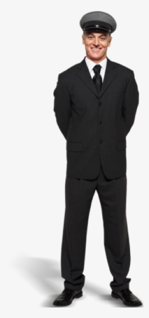 -valet Parking, Outstation Driving, Events, Night Outs - Limo Driver Standing Png #3320080