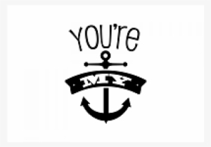 You Re My Anchor Bookami® Silhouette Book Folding On - Emblem #3320581