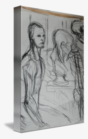 Graphic Transparent Portrait Study By Tiffany - Sketch #3320608