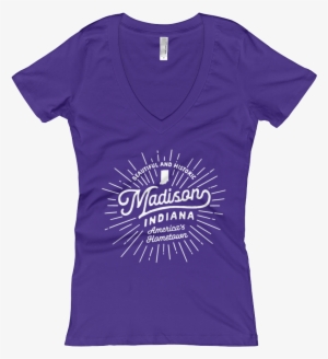Madison Vintage Lines Women's - Adopt Don't Shop T Shirt | Rescue Dogs Matter Tee | #3321103