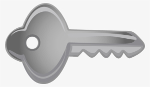 Key Clip Art Horizontal - Morley Zx Panel Range - Spare Key #3321262