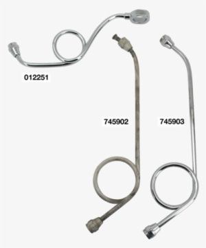 Replica Steel Tank To Carburetor And Tank To Tank Lines - Gasoline #3321508