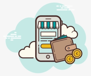 Mobile Shop Wallet Icon - Credit #3322188