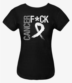 Fuck Lung Cancer Women's Fitted T Shirts Spotlighting #3322284