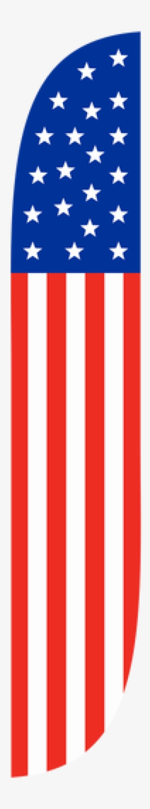 American Flag Usa With Stars Feather Flag - Lookourway American Flag Usa Feather Flag Complete #3322552