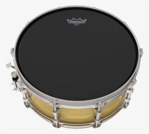 Emperor® Ebony® Image - Black Remo Ebony Pinstripe Snare #3322699