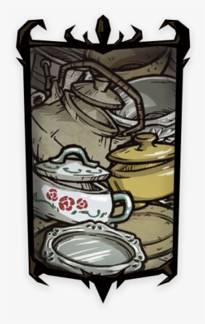 Pretty Pots Portrait Background - Don T Starve Culinarian Skin #3322751