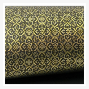 Papel 180g/m² Adamascado Preto E Dourado #3322809 Papel 180g/m² Adamascado Preto E Dourado #3322809