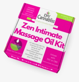 Zen Intimate Massage Oil Kit By Diy Cannabliss - Massage #3323216