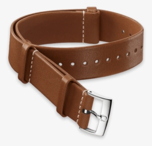 Golden Brown Novonappa Leather Strap - 031cuz010753 #3324228