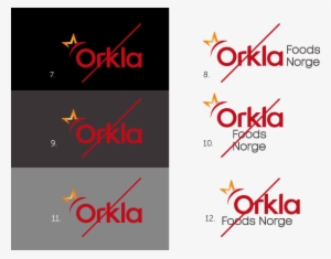 Don't Use The Logo On A Black Background - Orkla Group #3324298