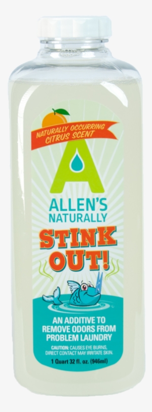 Natural Laundry Odor Remover - Allens Naturally Stink Out - 1 Pint #3324565