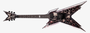 Dean Guitars Image - Dean Guitars Razorback - Skulls Lefty #3324968
