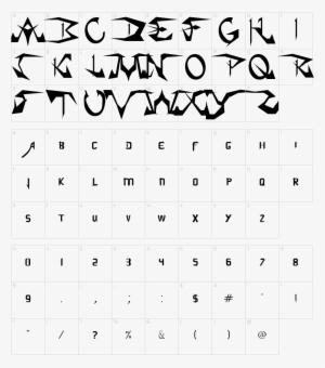 Soulcalibur Font - Character #3325322