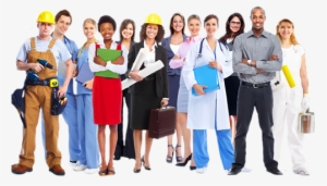 Industries Served - Group Of Professionals Png #3325756