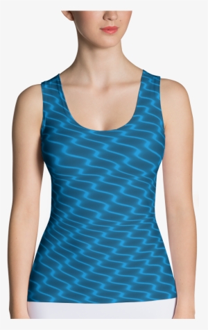 We Did It Again And Now We Have Neon Wavy Lines T Available - Sublimation Yoga Tank Top #3327023