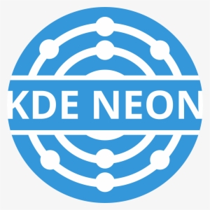Neonroundtext - Kde Neon Logo Png #3327110