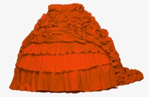 Burnt Orange-80207b - Miniskirt #3327507