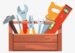 Toolbox Hand Tool - Toy Tool Box Clip Art #3327509