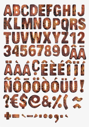 Wood For Burning Letters Fonts - Font For Wood Burning #3327896
