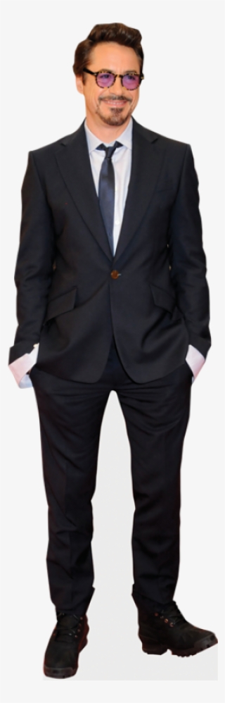 Robert Downey Jr Cardboard Cutout - Robert Downey Junior Life Size Cutout By Celebrity #3328889