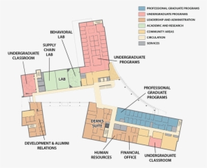 Second Level Map Of The Smeal Business Building - Penn State Smeal College Of Business #3328979