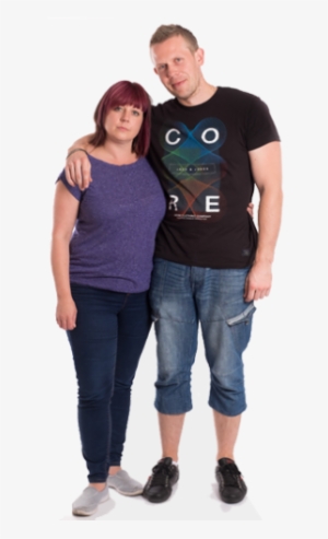 Two People Cutout - Personalisierter Pappaufsteller Lebensgroß 2 Personen #3329423