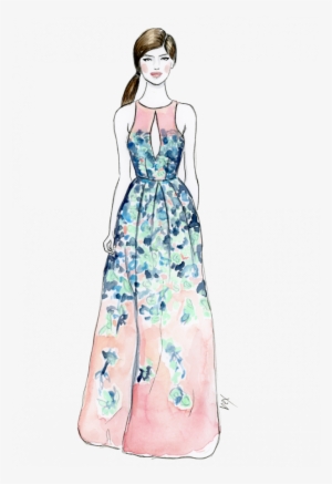 A Couple Of Months Ago Lela Rose Had A Fashion Show - Illustration #3329948