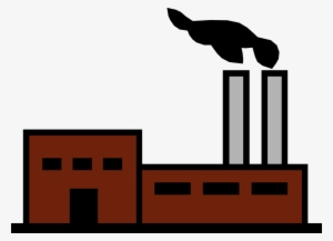 Vector Illustration Of Industrial Manufacturing Factory - Portable Network Graphics #3330034