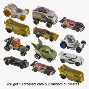12-pack Hot Wheels Star Wars Die Cast Cars #3330547