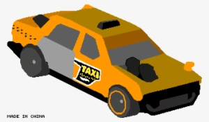 Hot Wheels Time Attaxi - Hot Wheels Time Attaxi Yellow #3330615