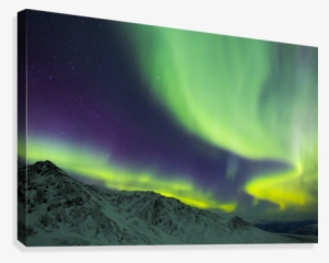 Aurora Borealis Swirls Over Mountains Within Denali - Denali National Park And Preserve #3331241