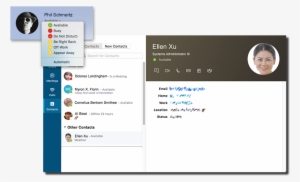 Click Your Image At The Top Of The Left Column Of The - Skype Meeting Status #3331534