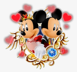 Mickey & Minnie Vd Ver - Mickey And Minnie Kingdom Hearts #3331868