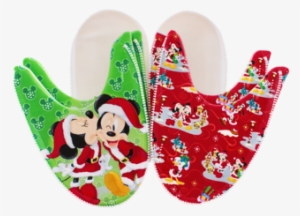 Mickey And Minnie Mix N Match Holiday Kiss Zlipperz - Mickey Mouse #3332203