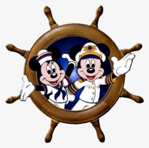 Mickey Mouse Clipart Captain - Ship Wheel #3332299