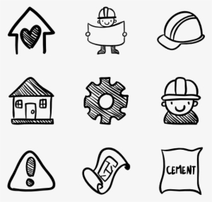 Hand Drawn Construction - Railway Icon #3332388