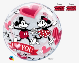 Minnie And Mickey Bubble Balloon #3332514