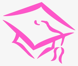 Pink Graduation Cap Png #3332847