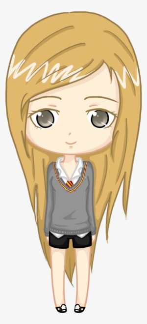 Chibi Girl By Shortiepower On Clipart Library - Girl Chibi #3333330