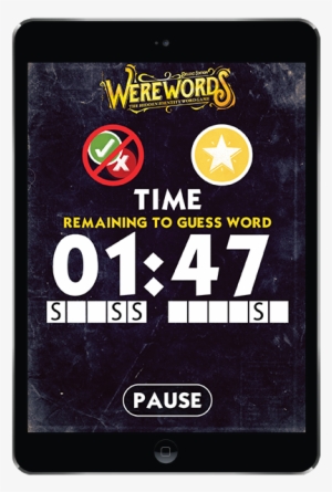 To Activate Speedwords, Tap The Stopwatch Button Next - Not Alone Card Game #3333482