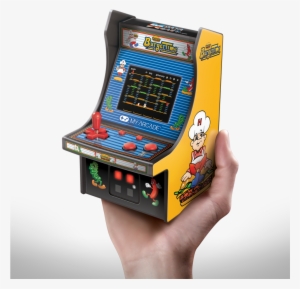 The Game Comes With A Tiny Little Joystick And Two - Burger Time Mini Arcade #3333541