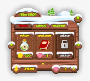Gui Merry Christmas Charlie B - Snow Ui Game #3333634
