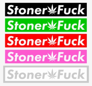 Image Of Stoner Fuck Box Sticker - Graphic Design #3333635