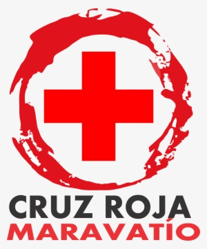 Cruz Roja - Modern Circles Canvas Art #3334094